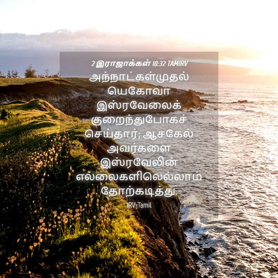 Picture 04 - 2 இராஜாக்கள் 10:32 TAMIRV - அந்நாட்கள்முதல் - Bible Verse Picture