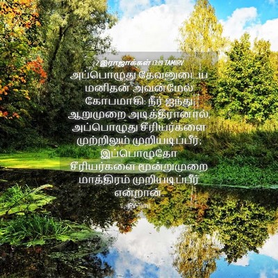 Picture 04 - 2 இராஜாக்கள் 13:19 TAMIRV - அப்பொழுது - Bible Verse Picture
