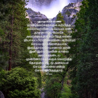 Picture 04 - 2 இராஜாக்கள் 21:8 TAMIRV - நான் - Bible Verse Picture