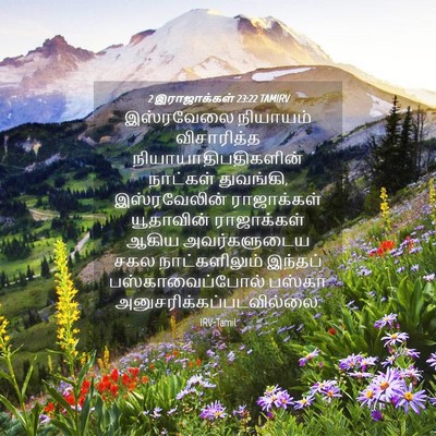 Picture 04 - 2 இராஜாக்கள் 23:22 TAMIRV - இஸ்ரவேலை நியாயம் - Bible Verse Picture