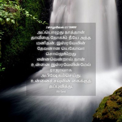 Picture 04 - 2 சாமுவேல் 12:7 TAMIRV - அப்பொழுது - Bible Verse Picture