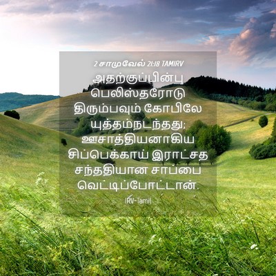 Picture 04 - 2 சாமுவேல் 21:18 TAMIRV - அதற்குப்பின்பு - Bible Verse Picture