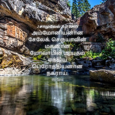 Picture 04 - 2 சாமுவேல் 23:37 TAMIRV - அம்மோனியனான - Bible Verse Picture