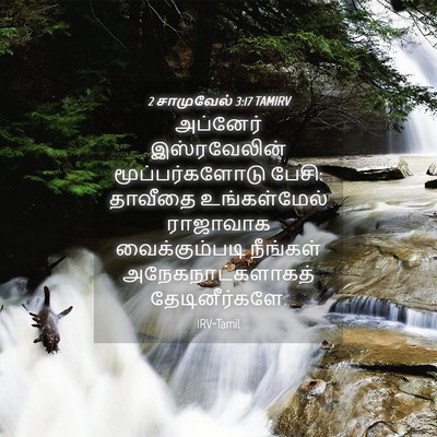 Picture 04 - 2 சாமுவேல் 3:17 TAMIRV - அப்னேர் - Bible Verse Picture