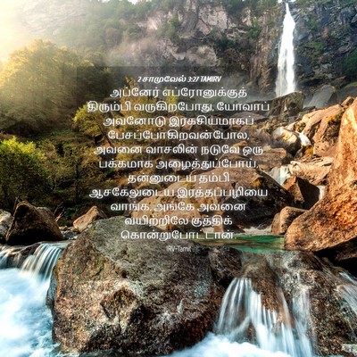 Picture 04 - 2 சாமுவேல் 3:27 TAMIRV - அப்னேர் - Bible Verse Picture