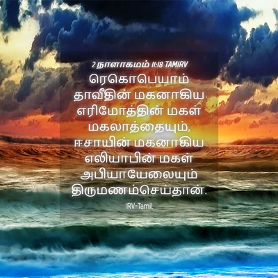 Picture 04 - 2 நாளாகமம் 11:18 TAMIRV - ரெகொபெயாம் - Bible Verse Picture