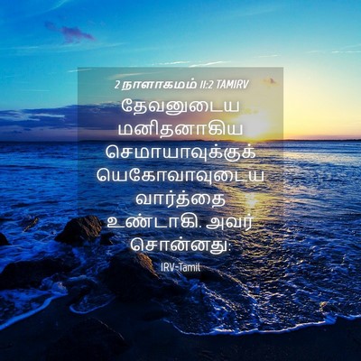 Picture 04 - 2 நாளாகமம் 11:2 TAMIRV - தேவனுடைய - Bible Verse Picture