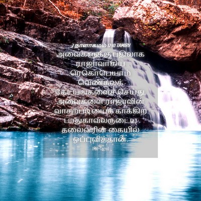 Picture 04 - 2 நாளாகமம் 12:10 TAMIRV - அவைகளுக்கு பதிலாக - Bible Verse Picture