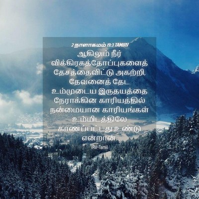 Picture 04 - 2 நாளாகமம் 19:3 TAMIRV - ஆகிலும் நீர் - Bible Verse Picture
