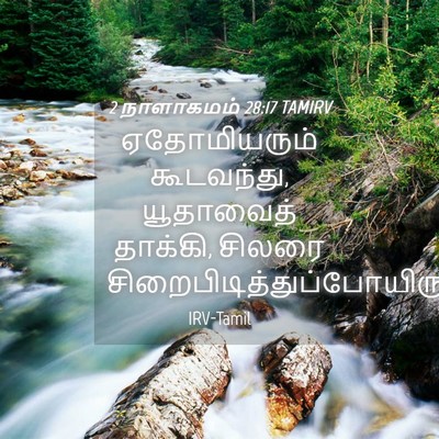 Picture 04 - 2 நாளாகமம் 28:17 TAMIRV - ஏதோமியரும் - Bible Verse Picture