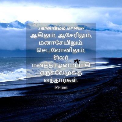 Picture 04 - 2 நாளாகமம் 30:11 TAMIRV - ஆகிலும், - Bible Verse Picture