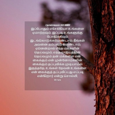 Picture 04 - 2 நாளாகமம் 32:15 TAMIRV - இப்போதும் - Bible Verse Picture