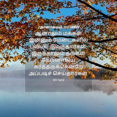 Picture 04 - 2 நாளாகமம் 33:17 TAMIRV - ஆனாலும் மக்கள் - Bible Verse Picture