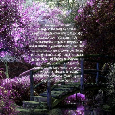 Picture 04 - 2 நாளாகமம் 6:33 TAMIRV - உமது வாசஸ்தலமாகிய - Bible Verse Picture