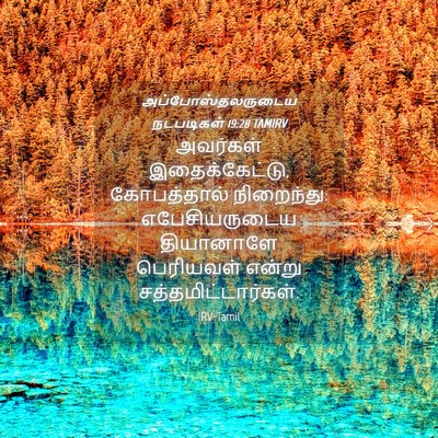 Picture 04 - அப்போஸ்தலருடைய நடபடிகள் 19:28 TAMIRV - அவர்கள் - Bible Verse Picture