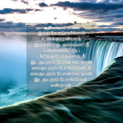 Picture 04 - ஆதியாகமம் 13:9 TAMIRV - இந்த தேசமெல்லாம் - Bible Verse Picture