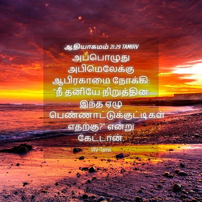 Picture 04 - ஆதியாகமம் 21:29 TAMIRV - அப்பொழுது - Bible Verse Picture