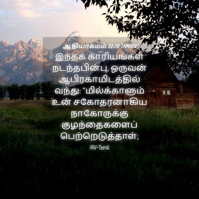 Picture 04 - ஆதியாகமம் 22:20 TAMIRV - இந்தக் காரியங்கள் - Bible Verse Picture