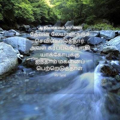 Picture 04 - ஆதியாகமம் 30:17 TAMIRV - தேவன் - Bible Verse Picture