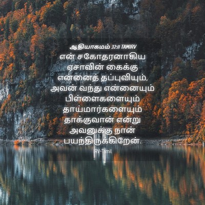 Picture 04 - ஆதியாகமம் 32:11 TAMIRV - என் சகோதரனாகிய - Bible Verse Picture