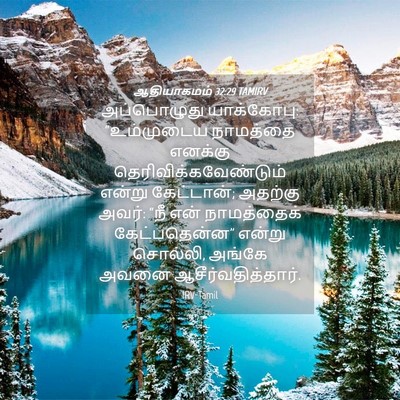 Picture 04 - ஆதியாகமம் 32:29 TAMIRV - அப்பொழுது - Bible Verse Picture