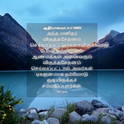 Picture 04 - ஆதியாகமம் 34:22 TAMIRV - அந்த மனிதர் - Bible Verse Picture