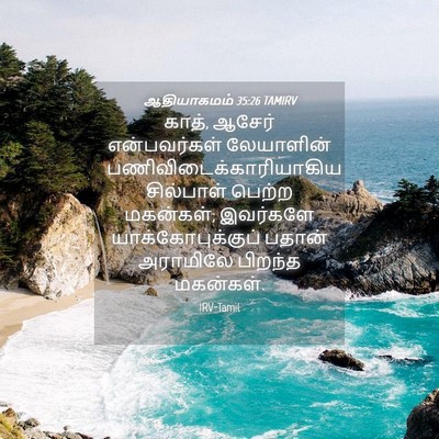 Picture 04 - ஆதியாகமம் 35:26 TAMIRV - காத், ஆசேர் - Bible Verse Picture