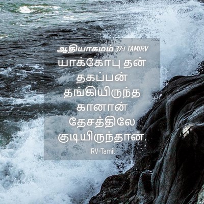 Picture 04 - ஆதியாகமம் 37:1 TAMIRV - யாக்கோபு தன் - Bible Verse Picture