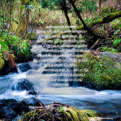 Picture 04 - ஆதியாகமம் 39:9 TAMIRV - இந்த வீட்டிலே - Bible Verse Picture
