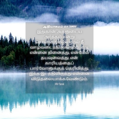 Picture 04 - ஆதியாகமம் 40:14 TAMIRV - இதுதான் அதனுடைய - Bible Verse Picture