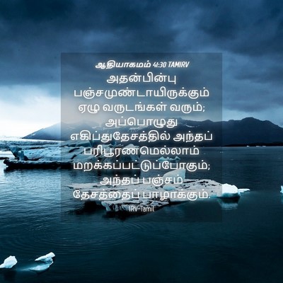 Picture 04 - ஆதியாகமம் 41:30 TAMIRV - அதன்பின்பு - Bible Verse Picture