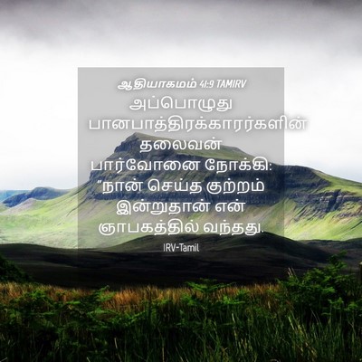 Picture 04 - ஆதியாகமம் 41:9 TAMIRV - அப்பொழுது - Bible Verse Picture