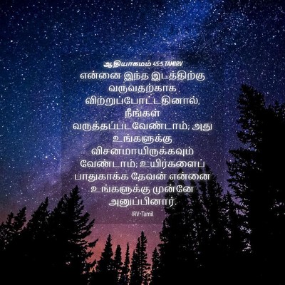 Picture 04 - ஆதியாகமம் 45:5 TAMIRV - என்னை இந்த - Bible Verse Picture