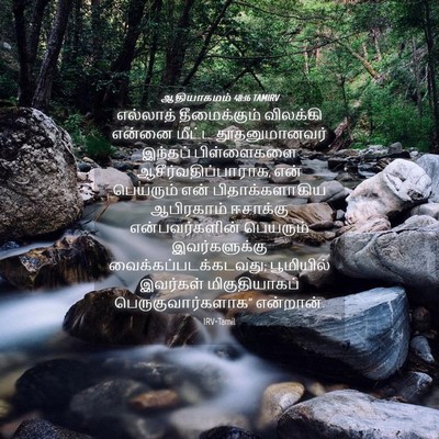 Picture 04 - ஆதியாகமம் 48:16 TAMIRV - எல்லாத் - Bible Verse Picture