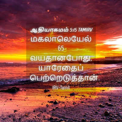 Picture 04 - ஆதியாகமம் 5:15 TAMIRV - மகலாலெயேல் 65 - Bible Verse Picture