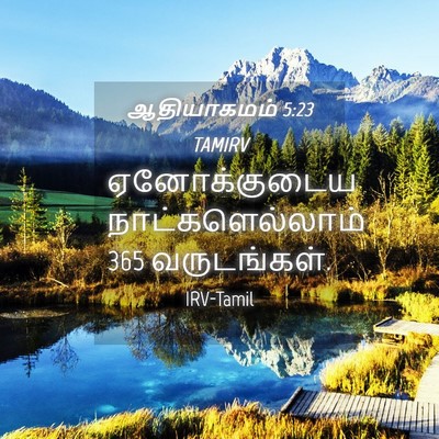 Picture 04 - ஆதியாகமம் 5:23 TAMIRV - ஏனோக்குடைய - Bible Verse Picture