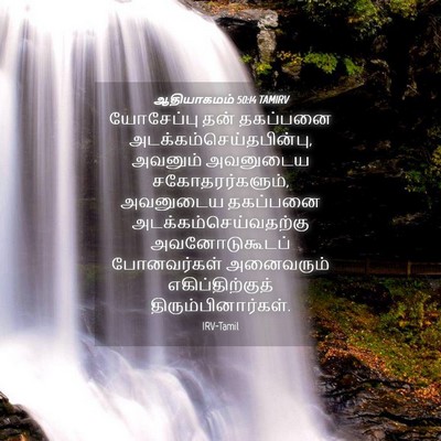 Picture 04 - ஆதியாகமம் 50:14 TAMIRV - யோசேப்பு தன் - Bible Verse Picture