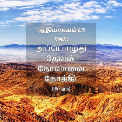 Picture 04 - ஆதியாகமம் 8:15 TAMIRV - அப்பொழுது தேவன் - Bible Verse Picture