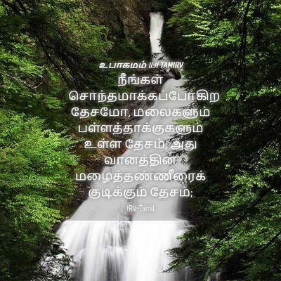 Picture 04 - உபாகமம் 11:11 TAMIRV - நீங்கள் - Bible Verse Picture