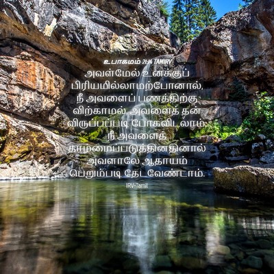 Picture 04 - உபாகமம் 21:14 TAMIRV - அவள்மேல் உனக்குப் - Bible Verse Picture