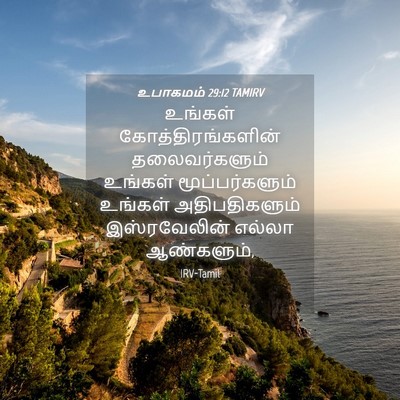 Picture 04 - உபாகமம் 29:12 TAMIRV - உங்கள் - Bible Verse Picture