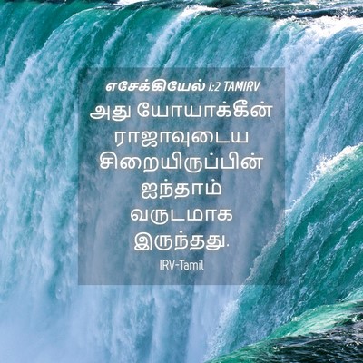 Picture 04 - எசேக்கியேல் 1:2 TAMIRV - அது யோயாக்கீன் - Bible Verse Picture