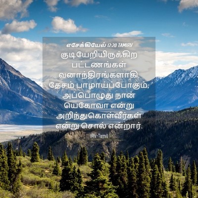 Picture 04 - எசேக்கியேல் 12:20 TAMIRV -  - Bible Verse Picture