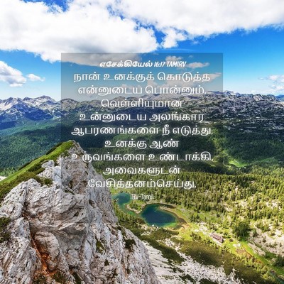 Picture 04 - எசேக்கியேல் 16:17 TAMIRV - நான் உனக்குக் - Bible Verse Picture