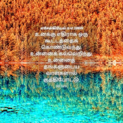Picture 04 - எசேக்கியேல் 16:40 TAMIRV - உனக்கு எதிராக ஒரு - Bible Verse Picture