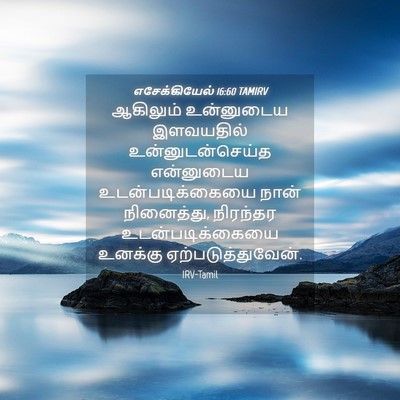 Picture 04 - எசேக்கியேல் 16:60 TAMIRV - ஆகிலும் உன்னுடைய - Bible Verse Picture