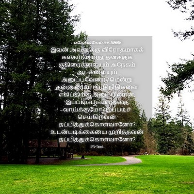 Picture 04 - எசேக்கியேல் 17:15 TAMIRV - இவன் அவனுக்கு - Bible Verse Picture