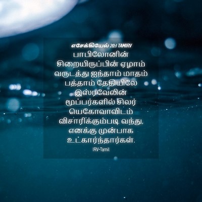 Picture 04 - எசேக்கியேல் 20:1 TAMIRV - பாபிலோனின் - Bible Verse Picture