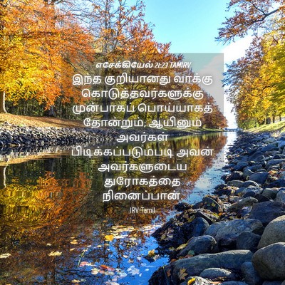 Picture 04 - எசேக்கியேல் 21:23 TAMIRV - இந்த குறியானது - Bible Verse Picture