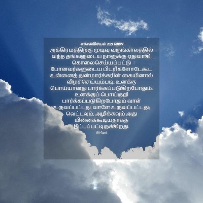 Picture 04 - எசேக்கியேல் 21:29 TAMIRV - அக்கிரமத்திற்கு - Bible Verse Picture
